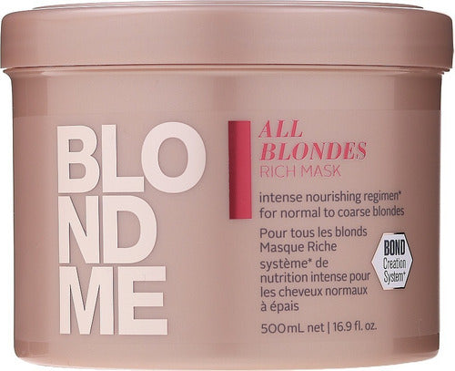 Schwarzkopf BLONDME All Blondes Rich Mask 500ml